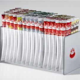 Display groot met 72 T-sticks in diverse smaken – Royal T-stick